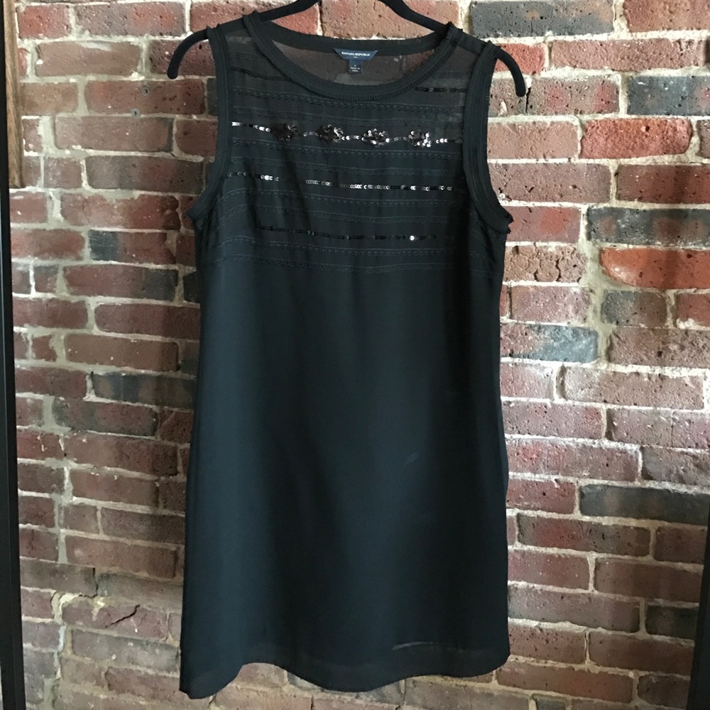Banana Republic Black Sleeveless Dress